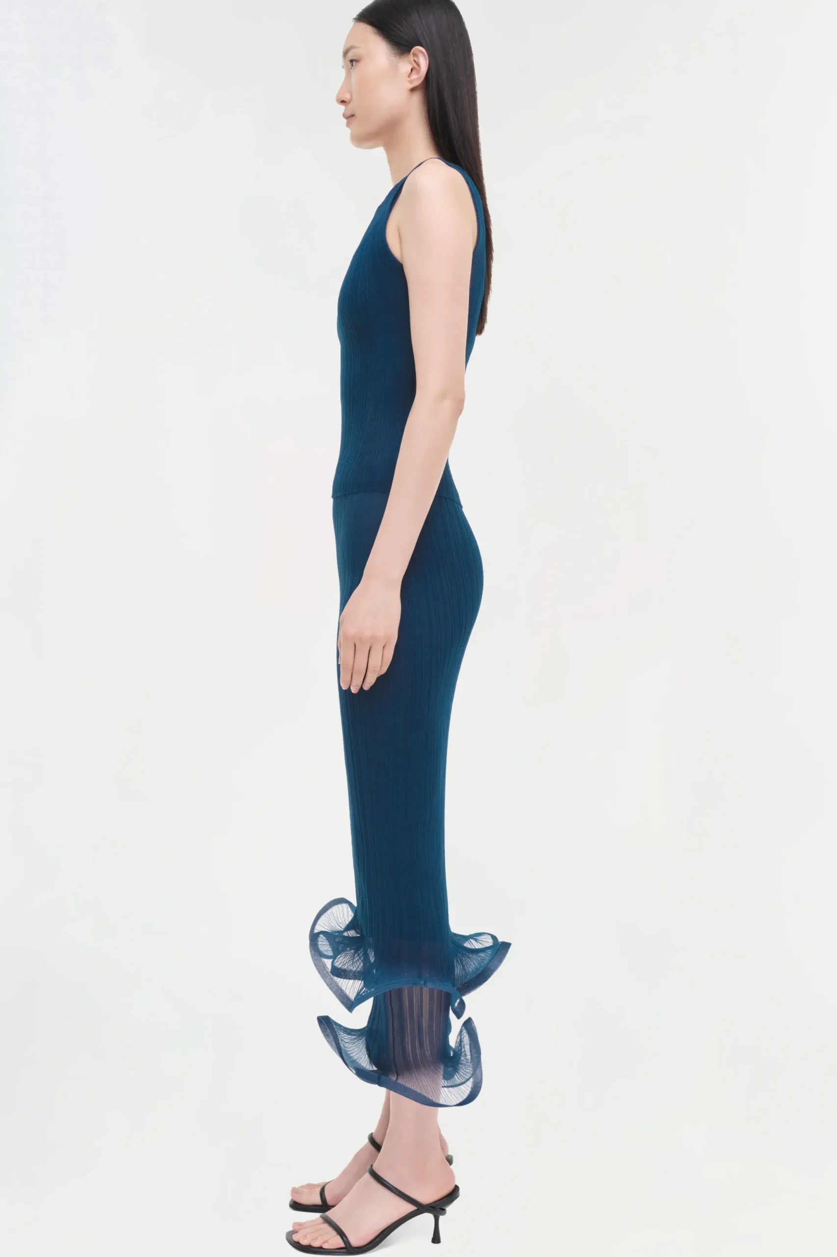 Women Simkhai Kelso Knit Midi Skirt