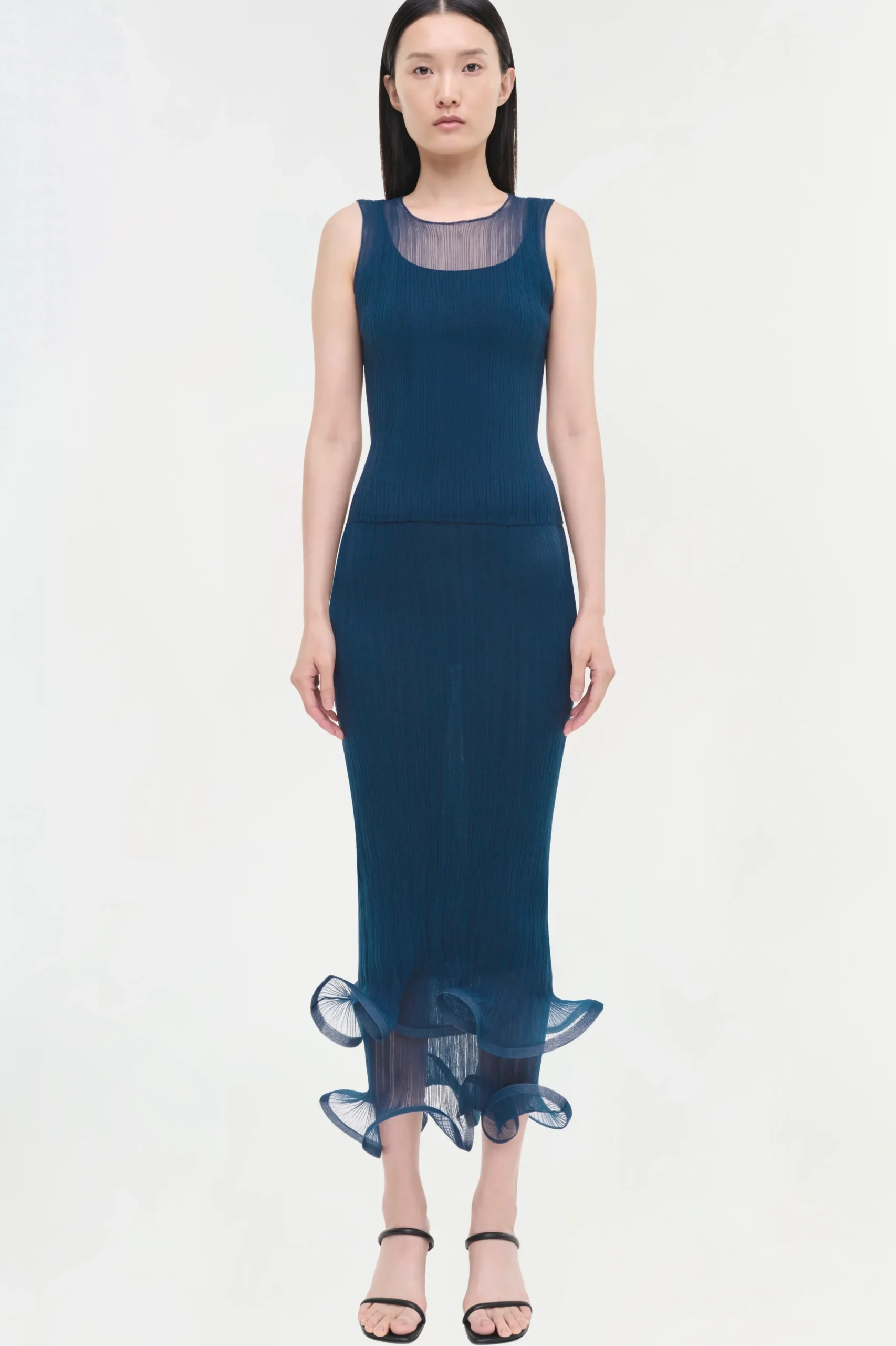 Women Simkhai Kelso Knit Midi Skirt