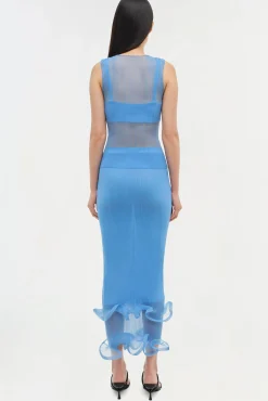 Women Simkhai Kelso Knit Midi Skirt