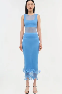 Women Simkhai Kelso Knit Midi Skirt