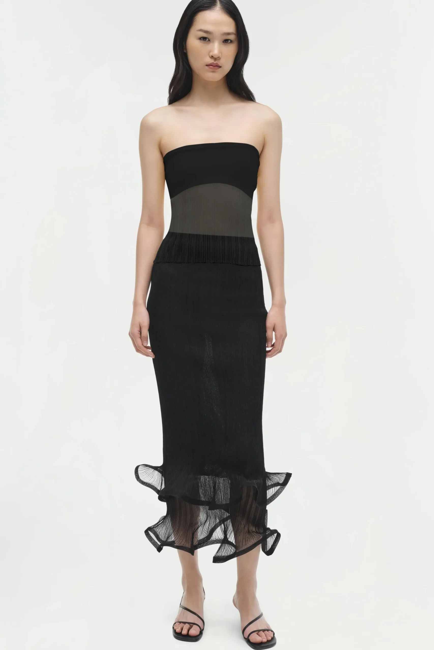 Women Simkhai Kelso Knit Midi Skirt