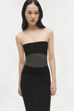 Women Simkhai Kelso Knit Midi Skirt