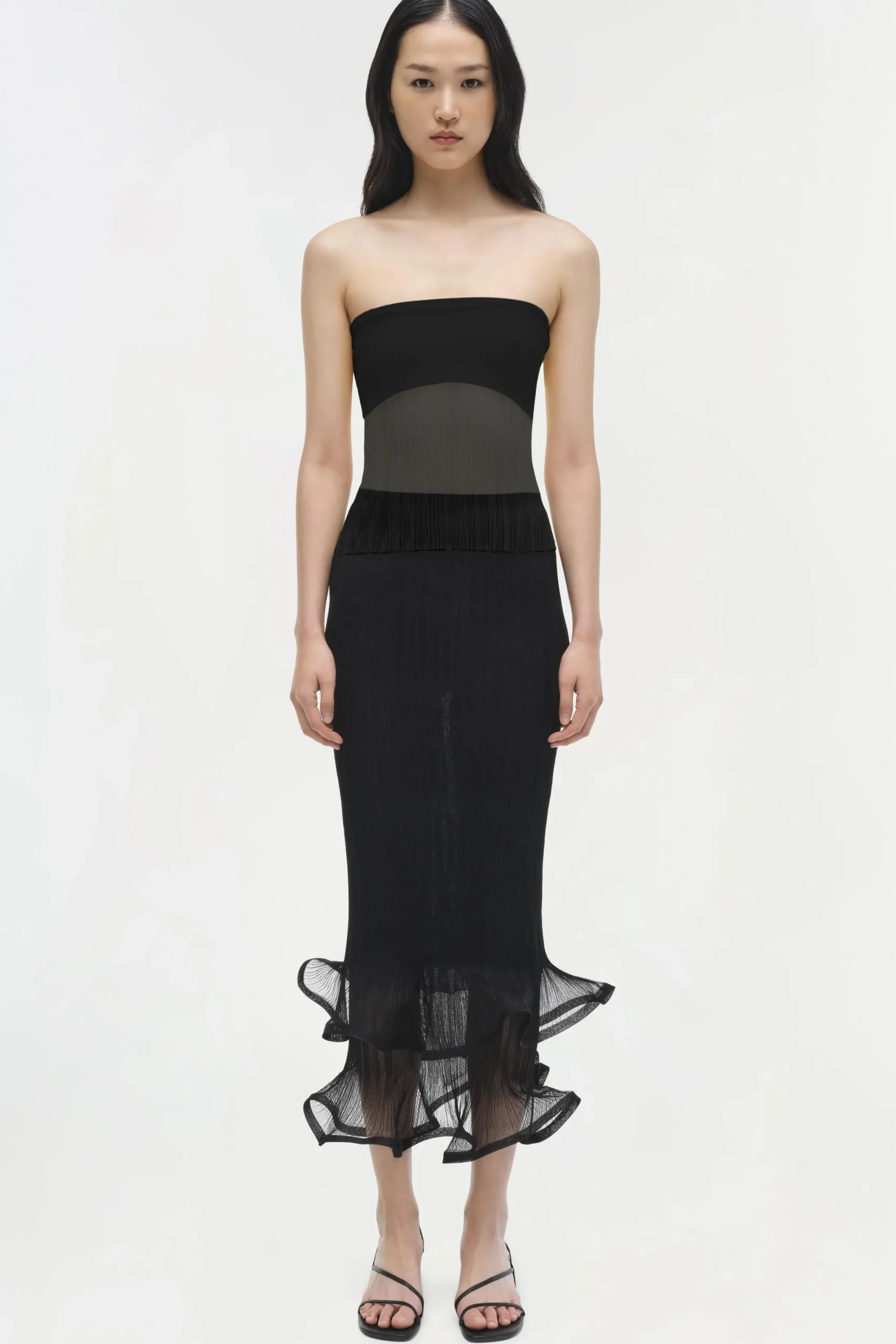 Women Simkhai Kelso Knit Midi Skirt