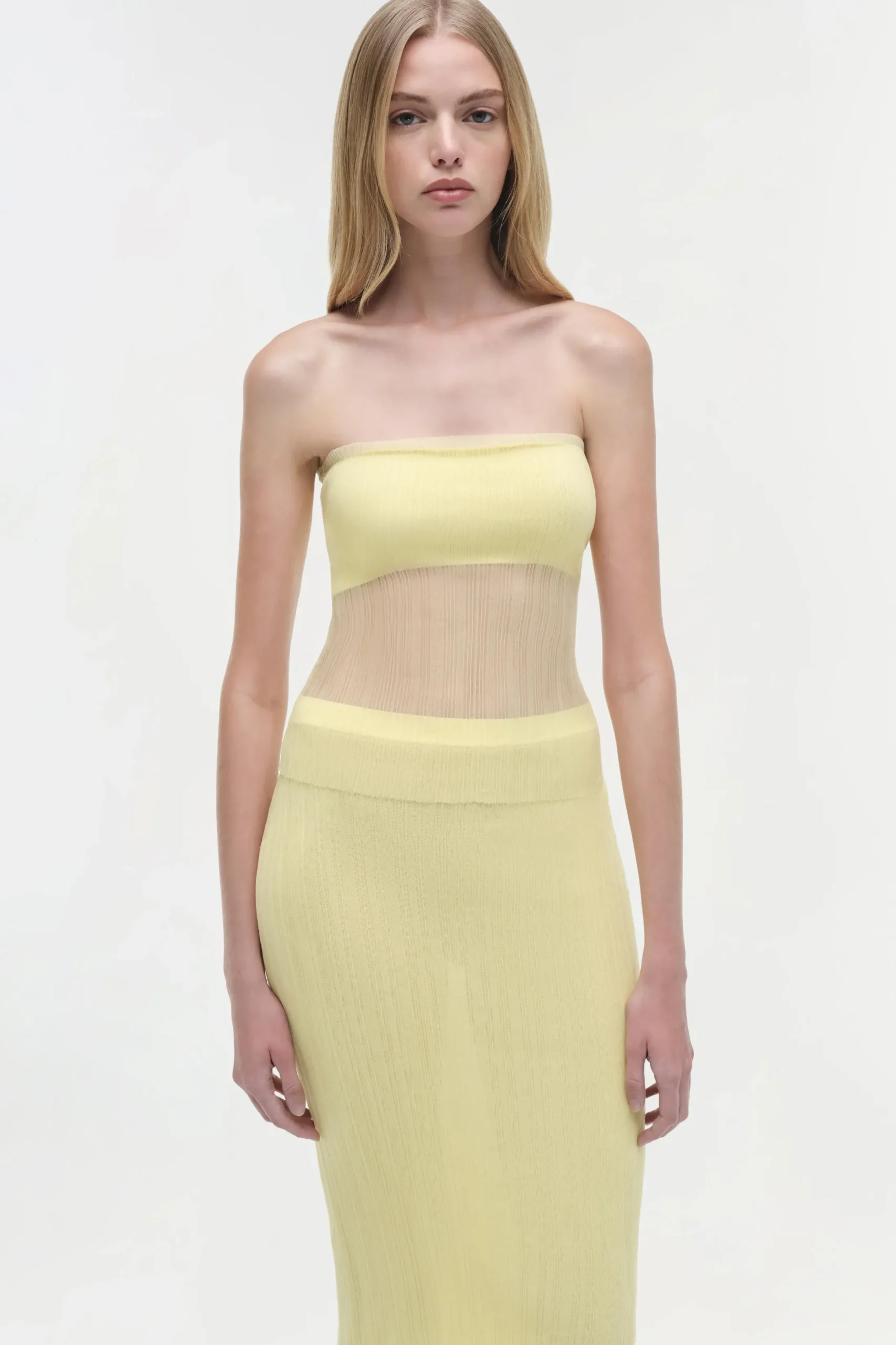 Women Simkhai Kelso Knit Midi Skirt