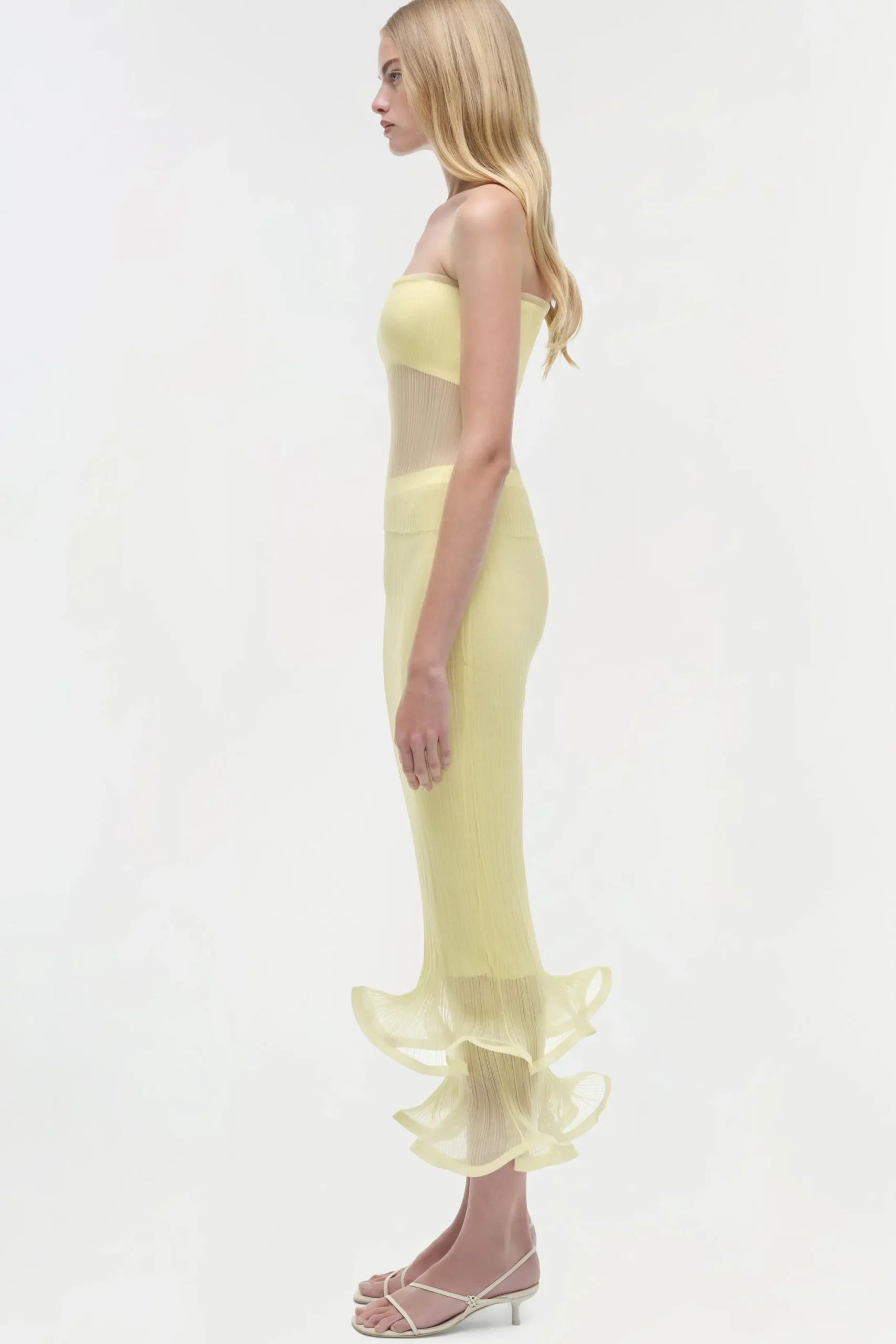 Women Simkhai Kelso Knit Midi Skirt
