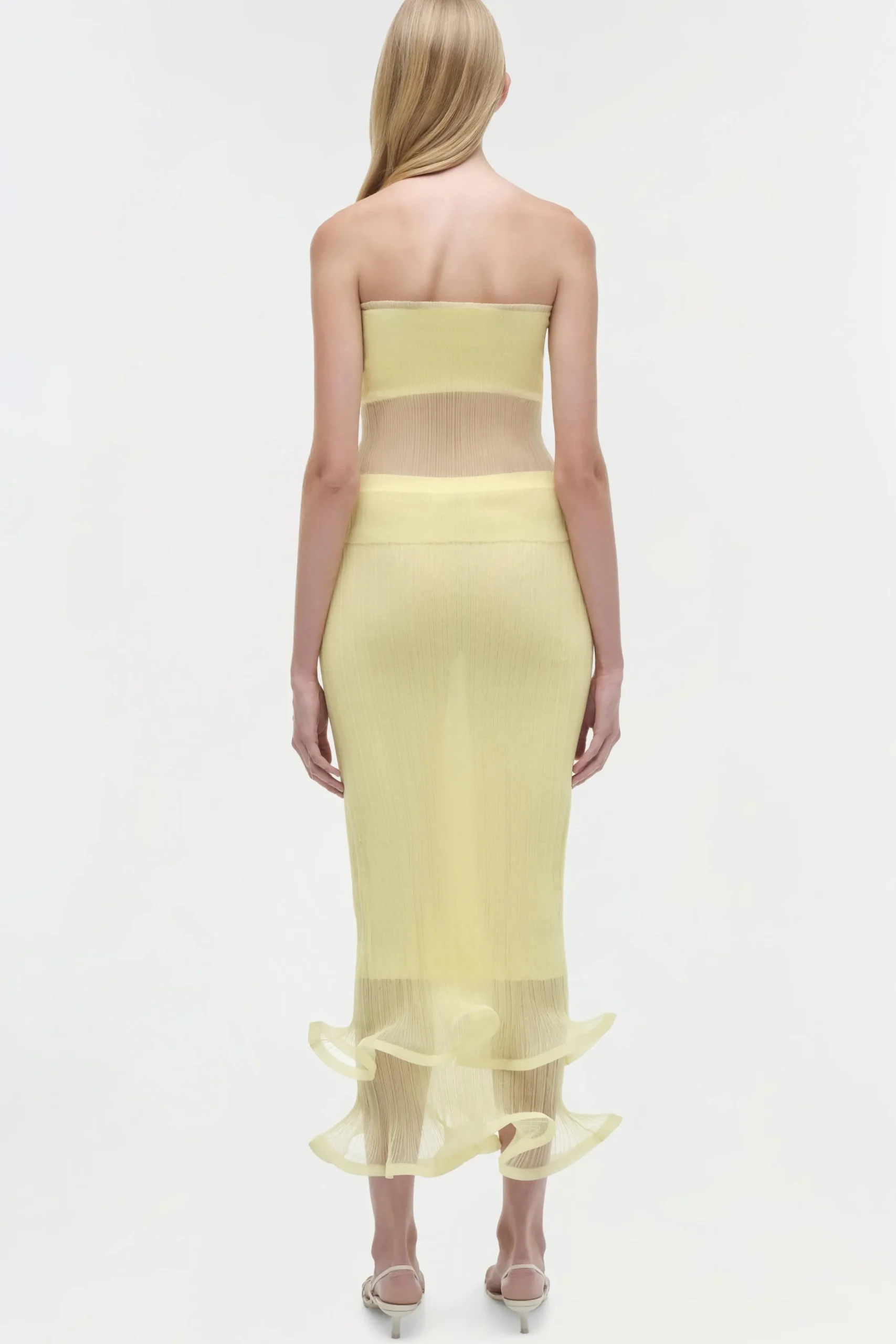 Women Simkhai Kelso Knit Midi Skirt