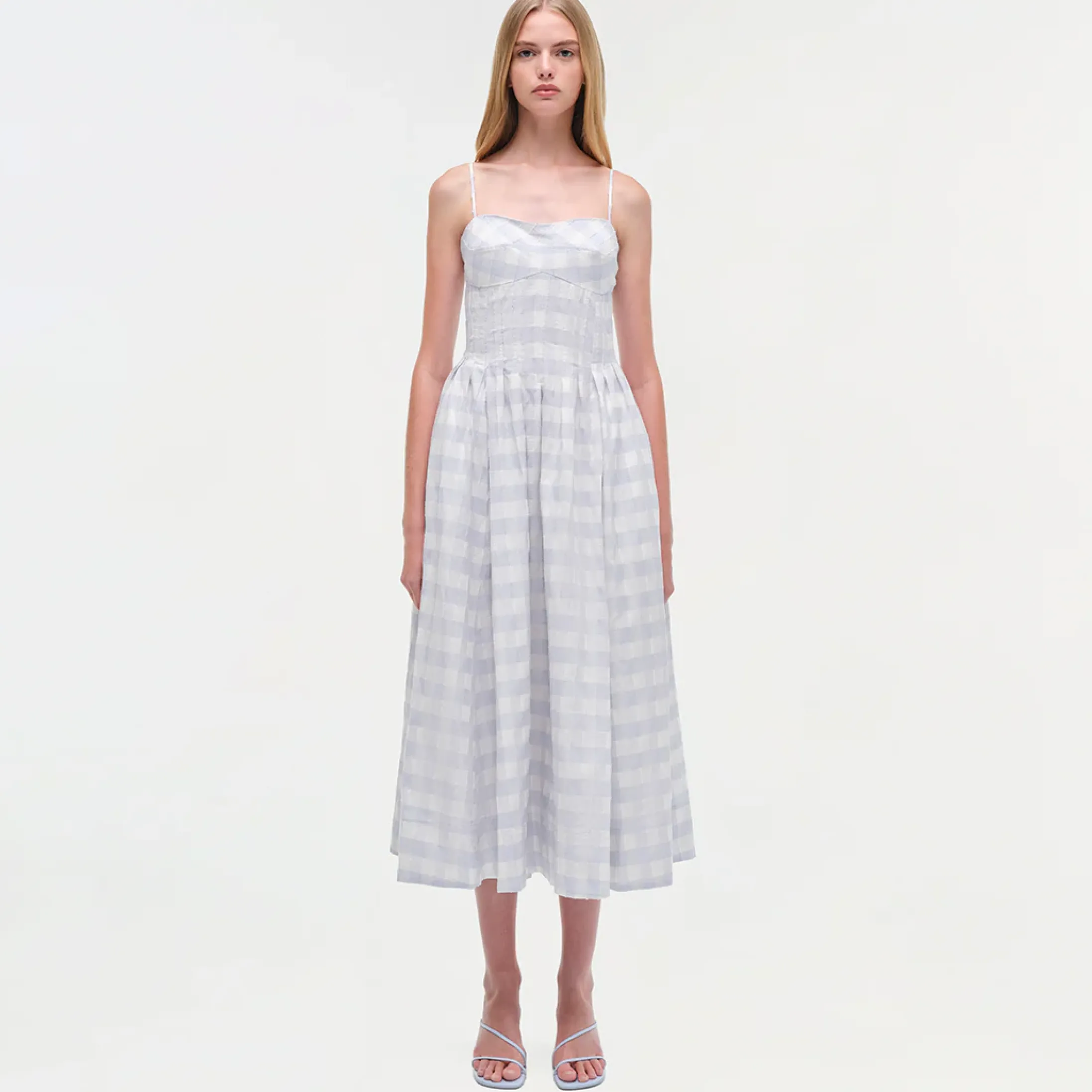Women Simkhai Kittiya Cotton Midi Dress