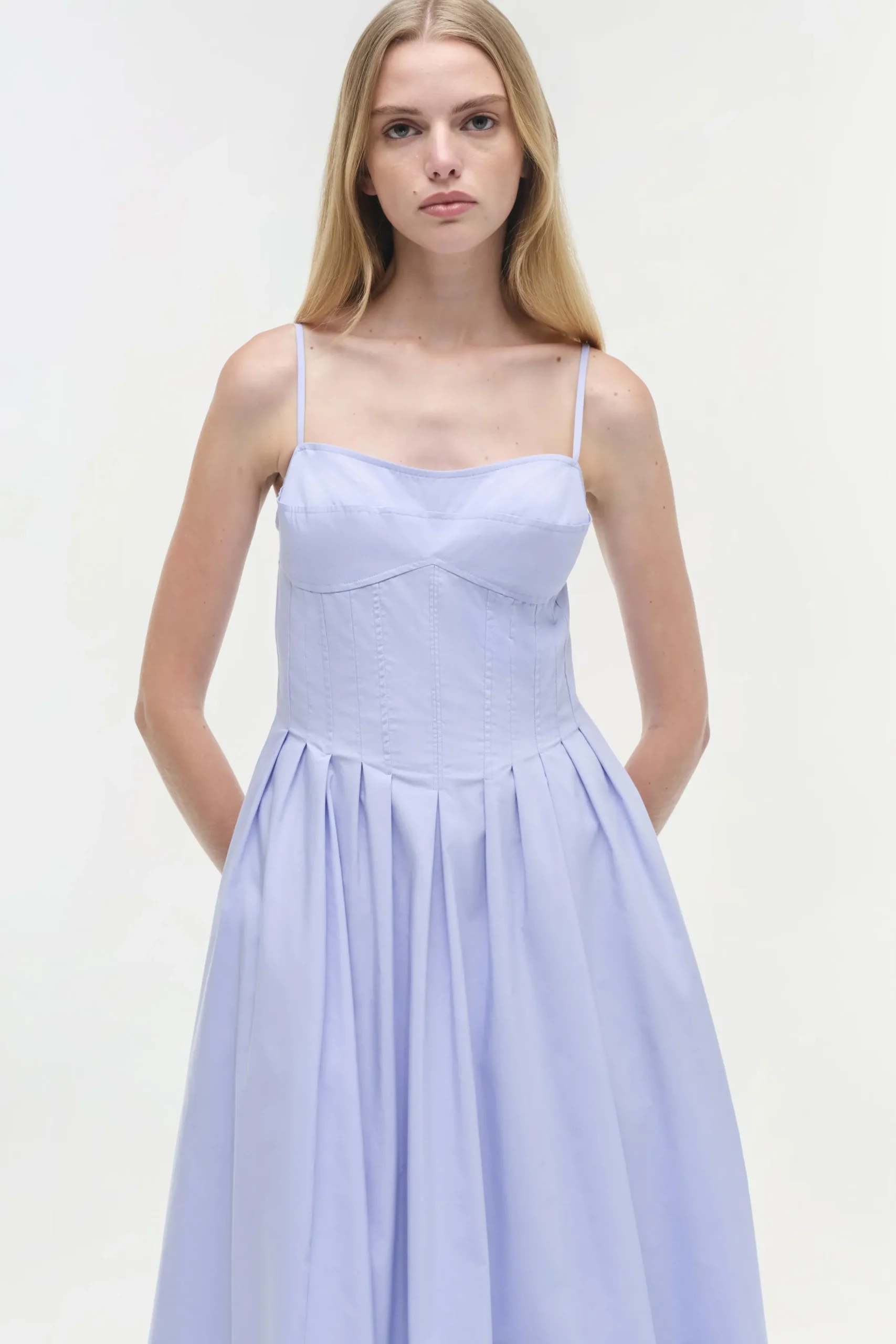 Women Simkhai Kittiya Cotton Midi Dress