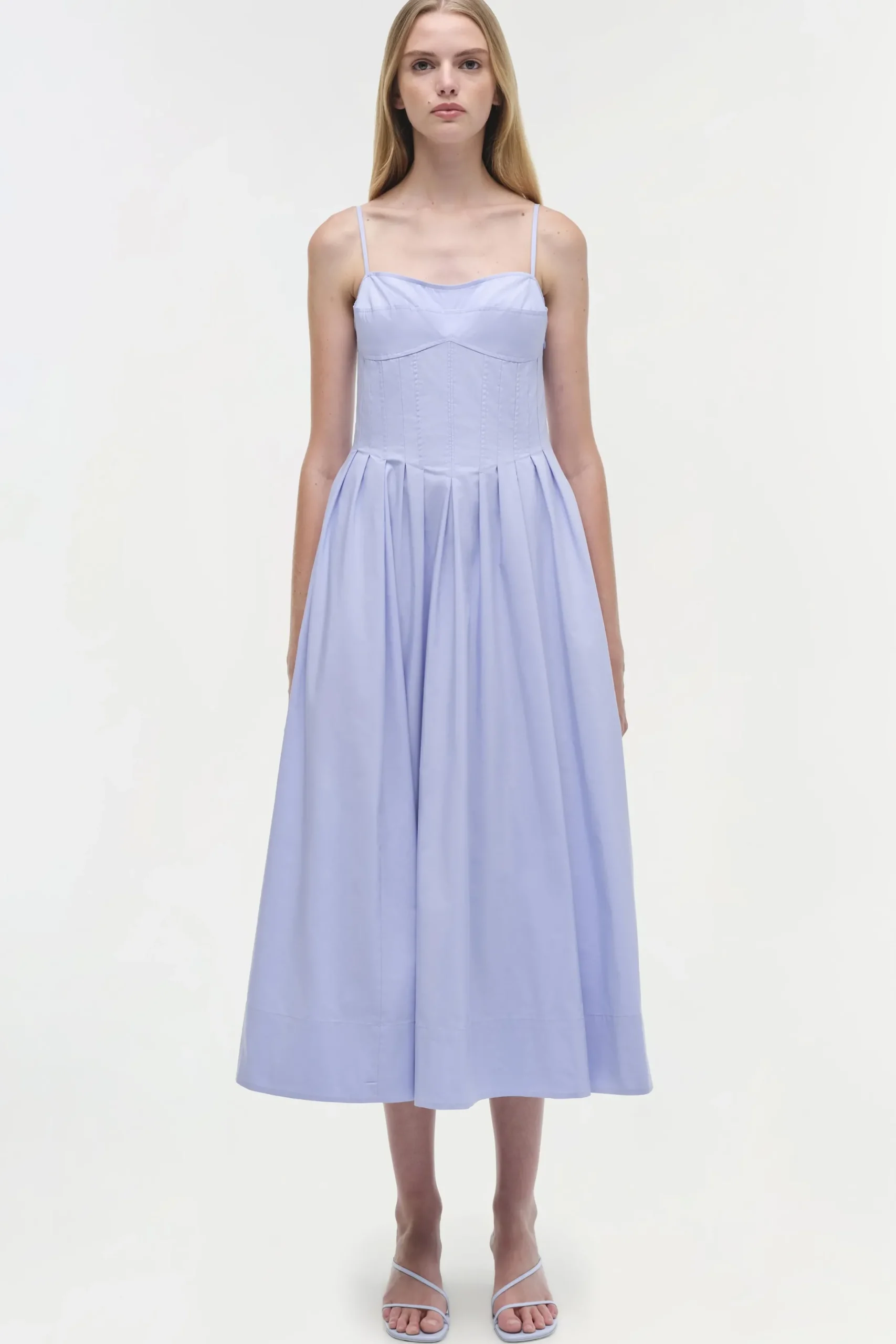 Women Simkhai Kittiya Cotton Midi Dress