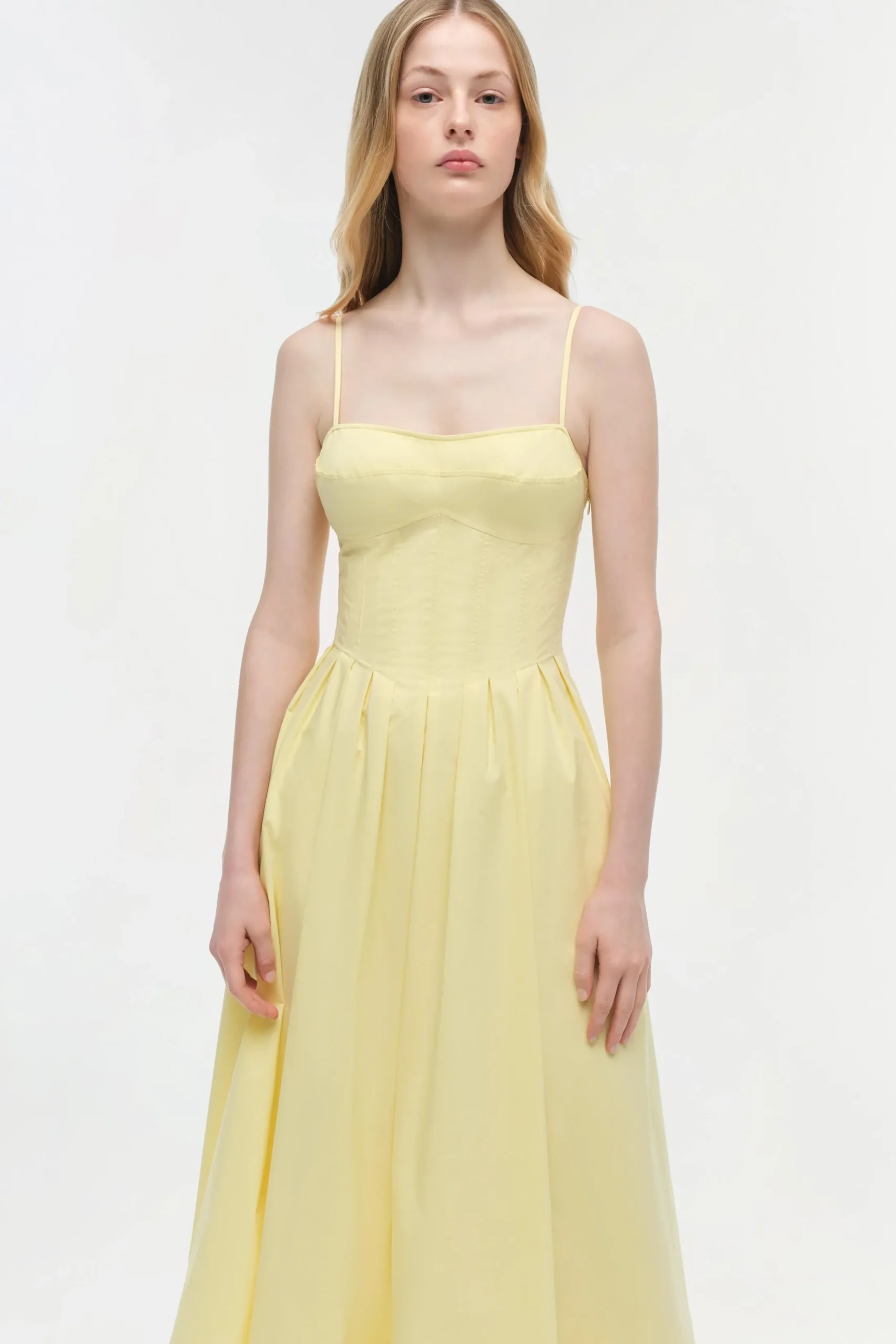 Women Simkhai Kittiya Cotton Midi Dress