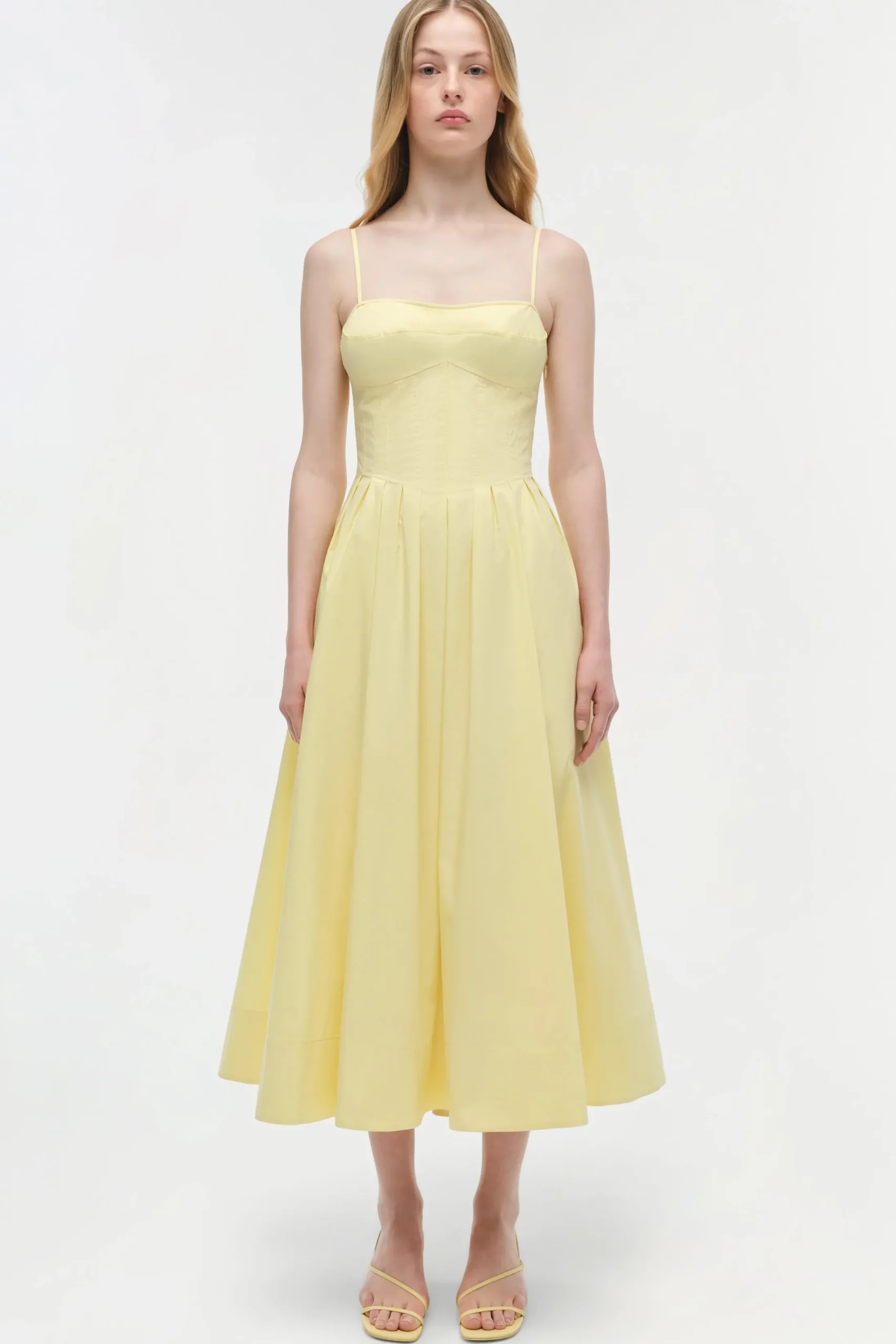 Women Simkhai Kittiya Cotton Midi Dress