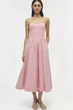 Women Simkhai Kittiya Cotton Midi Dress