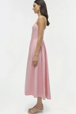 Women Simkhai Kittiya Cotton Midi Dress