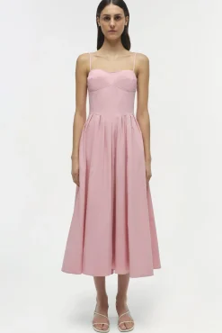 Women Simkhai Kittiya Cotton Midi Dress