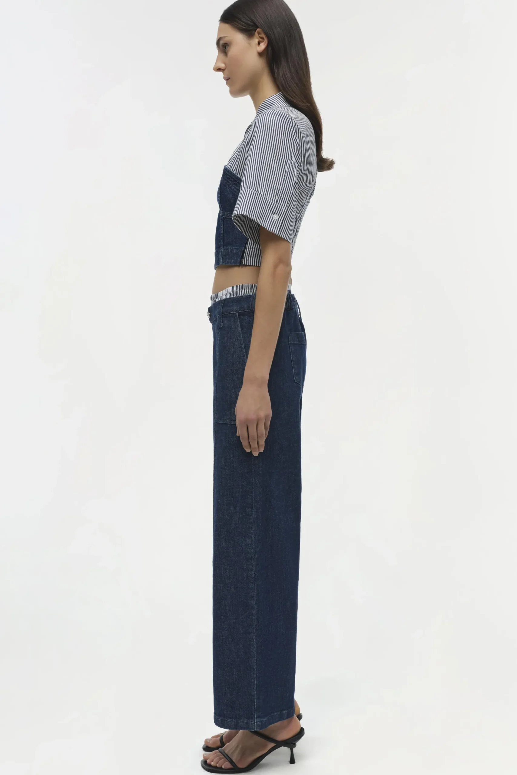 Women Simkhai Kori Double Waistband Jean
