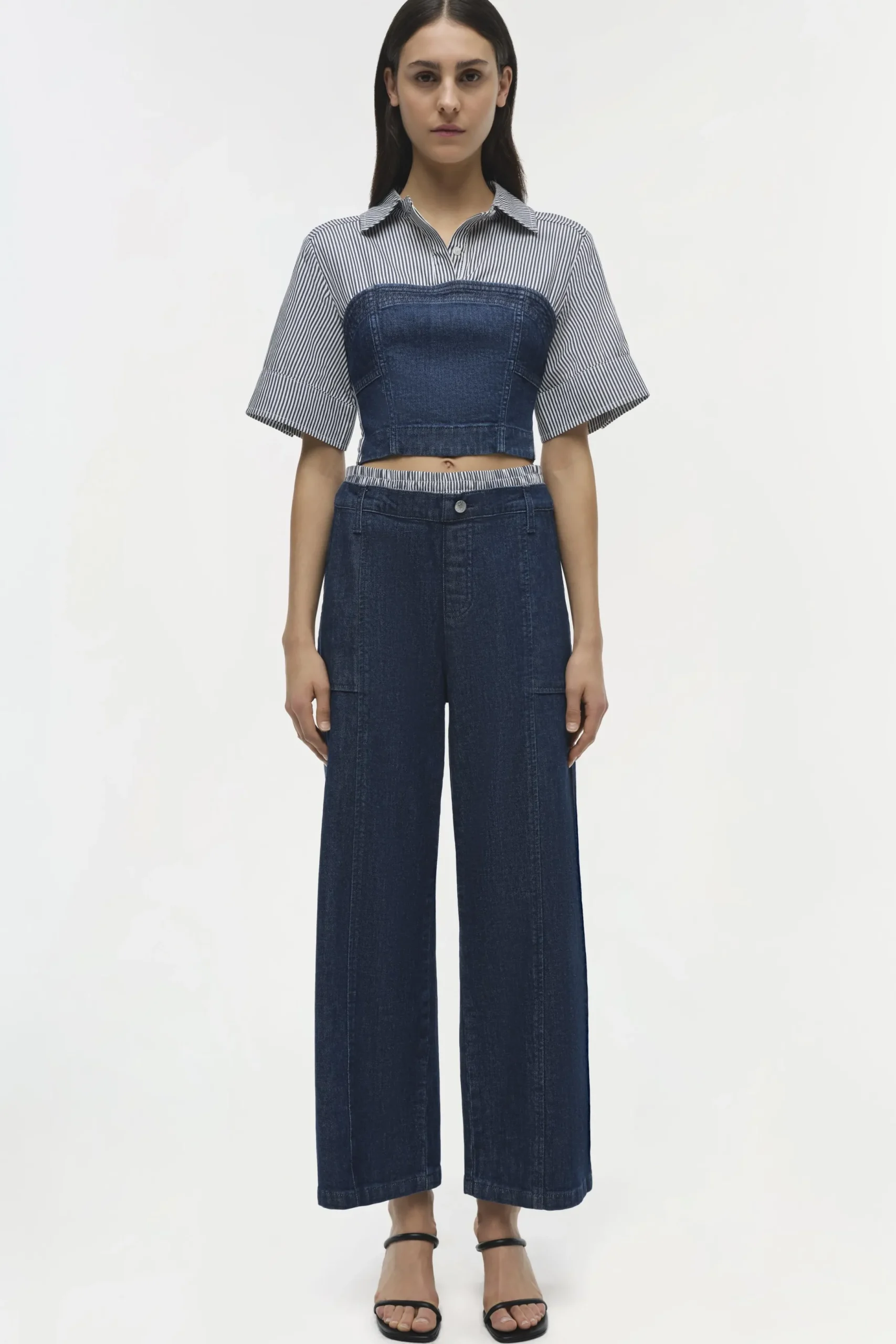 Women Simkhai Kori Double Waistband Jean