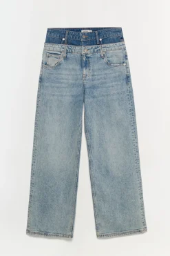 Women Simkhai Kove Double Waistband Jean