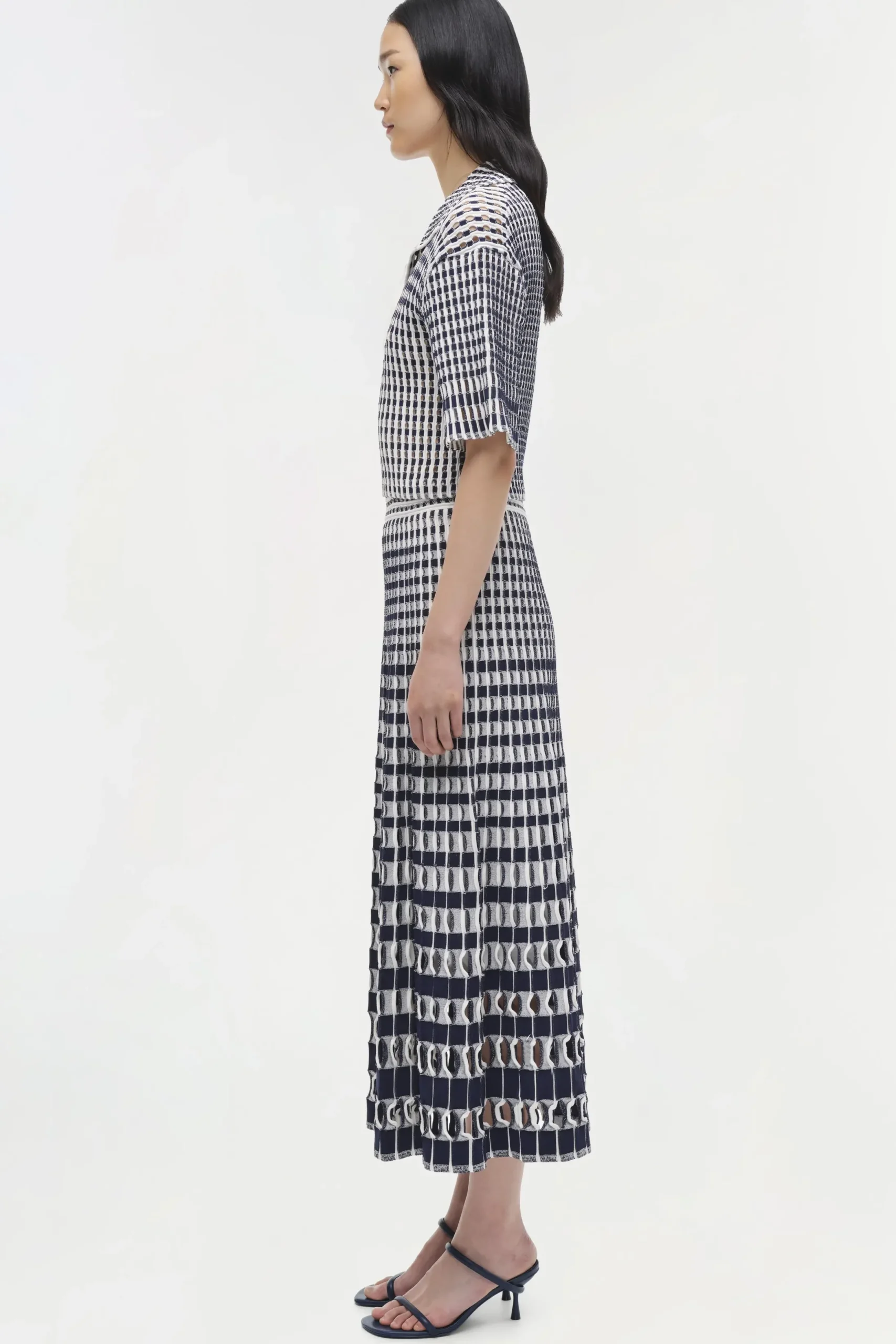 Women Simkhai Larken Knit Midi Skirt