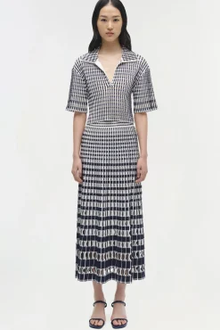 Women Simkhai Larken Knit Midi Skirt