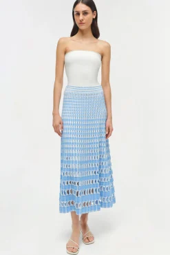 Women Simkhai Larken Knit Midi Skirt