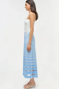 Women Simkhai Larken Knit Midi Skirt