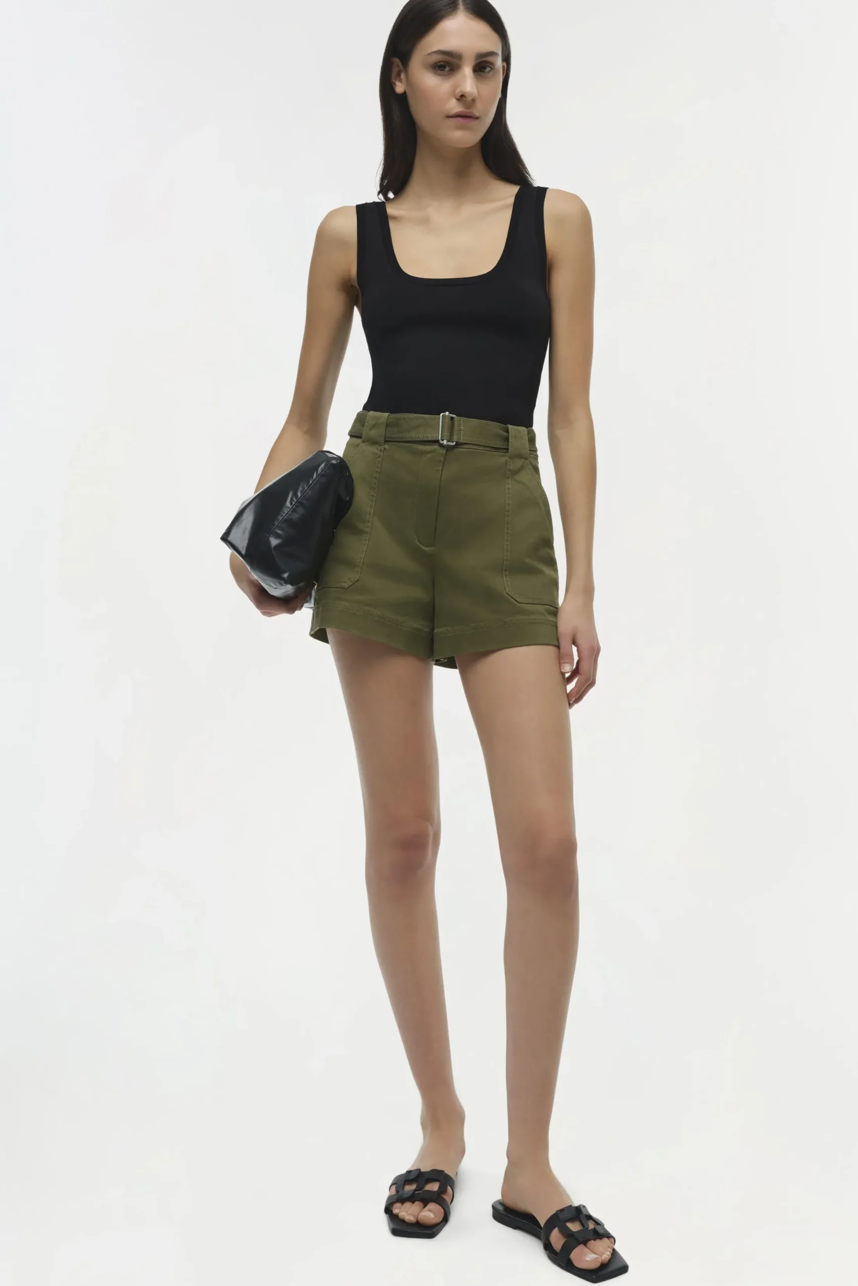 Women Simkhai Lourie Cotton Short