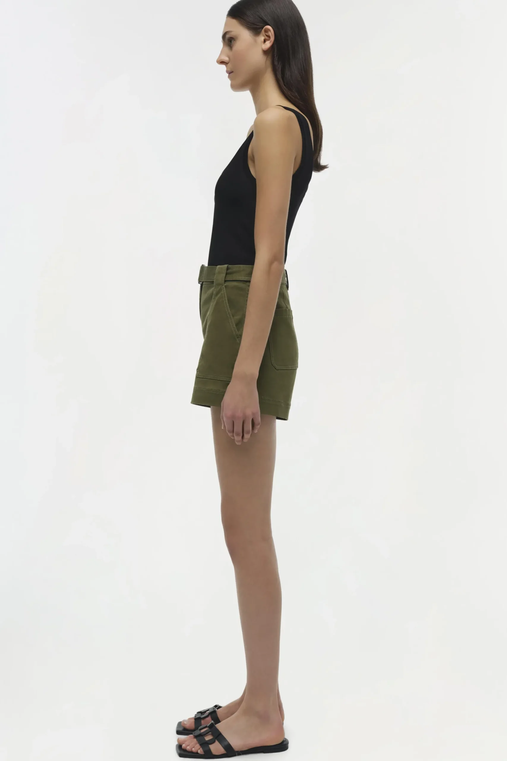 Women Simkhai Lourie Cotton Short