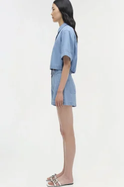 Women Simkhai Lourie Cotton Short