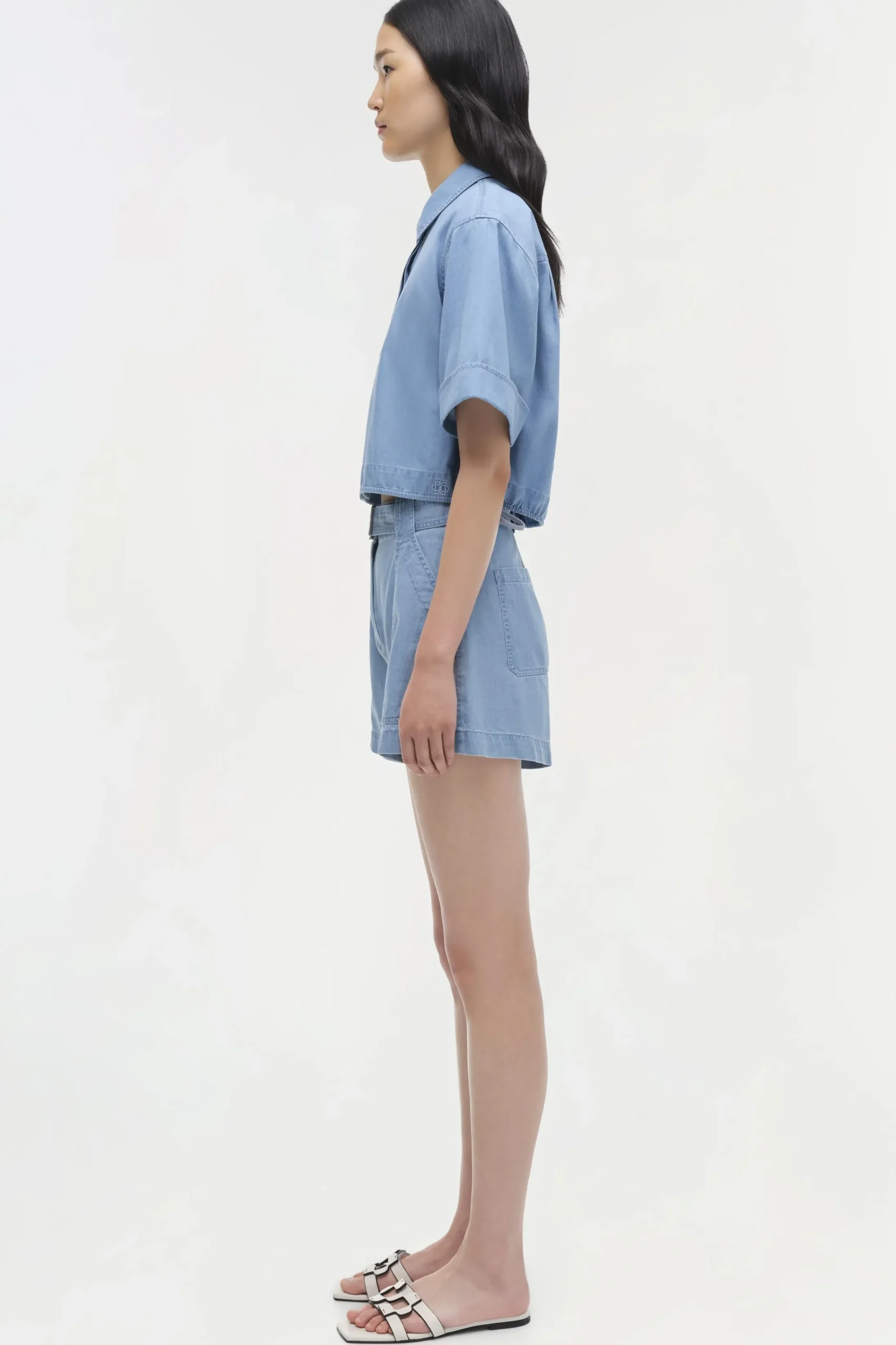 Women Simkhai Lourie Cotton Short