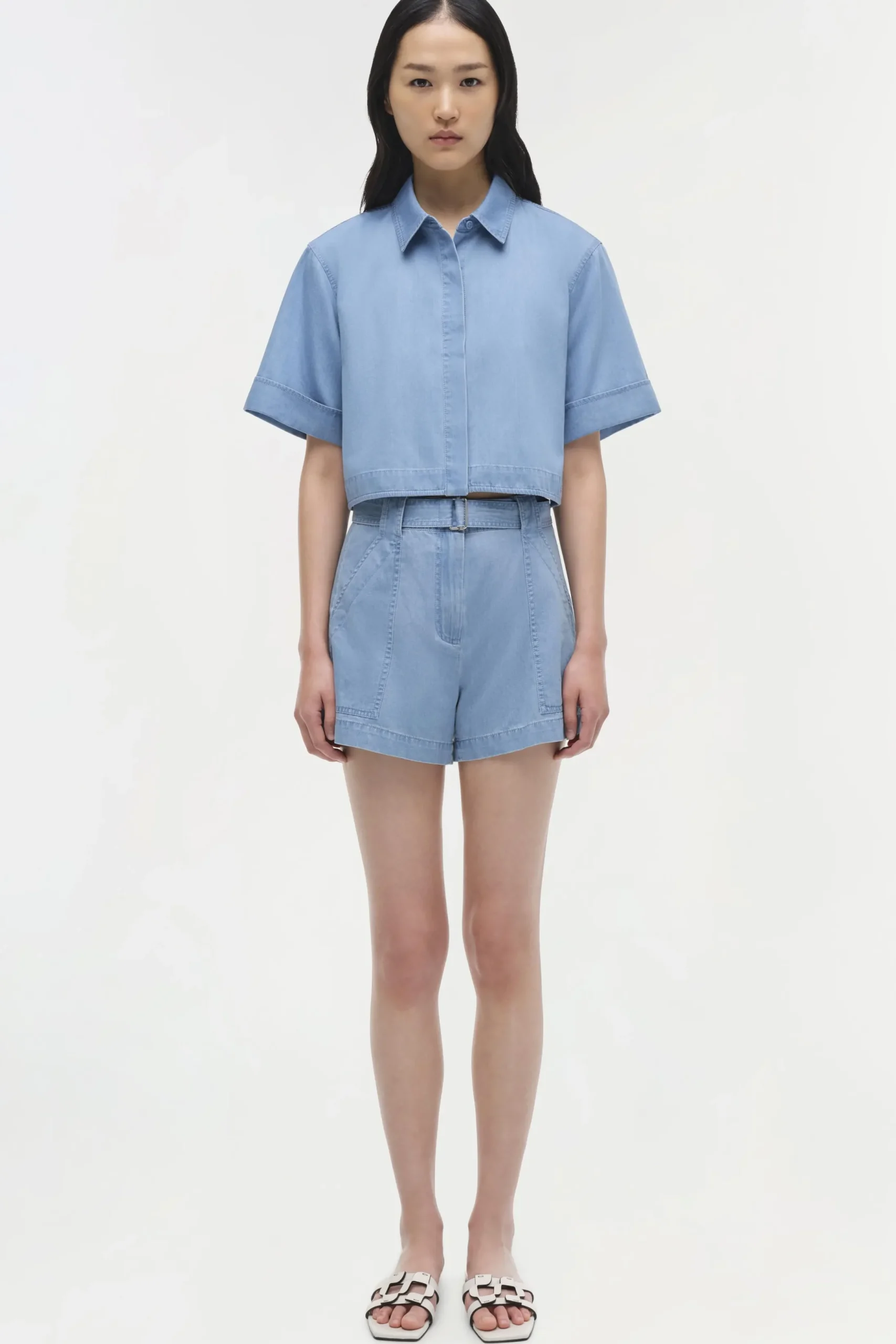 Women Simkhai Lourie Cotton Short