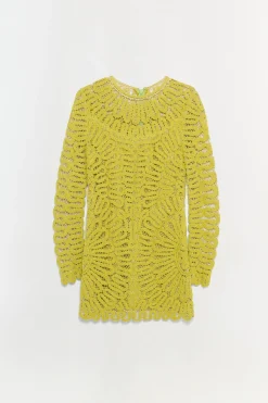 Women Simkhai McCall Embroidered Mini Dress