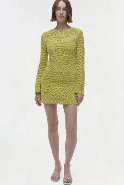 Women Simkhai McCall Embroidered Mini Dress
