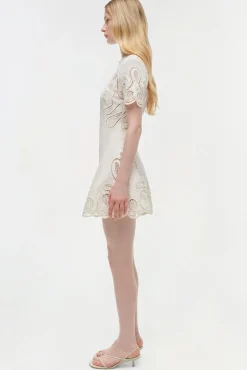 Women Simkhai Morrigan Linen Mini Dress