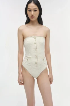 Women Simkhai Natalie Strapless One Piece