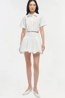 Women Simkhai Nicky Cotton Top