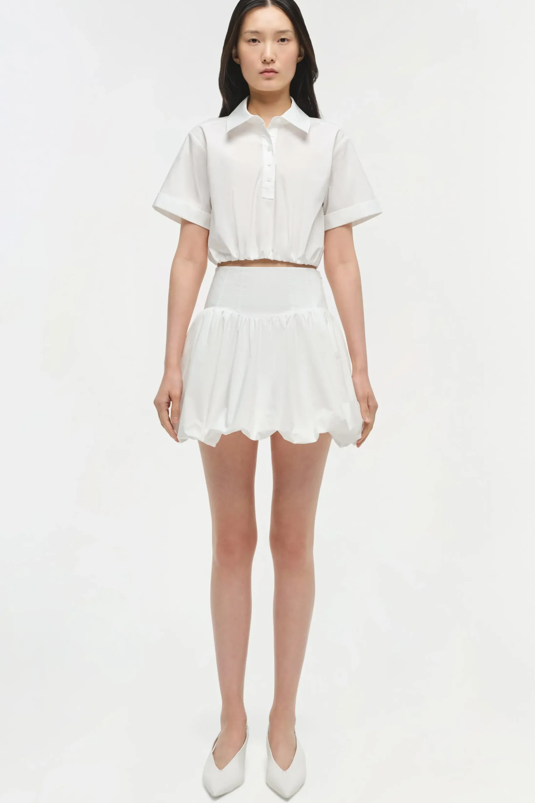 Women Simkhai Nicky Cotton Top