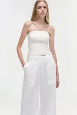 Women Simkhai Nicole Strapless Compact Knit Top