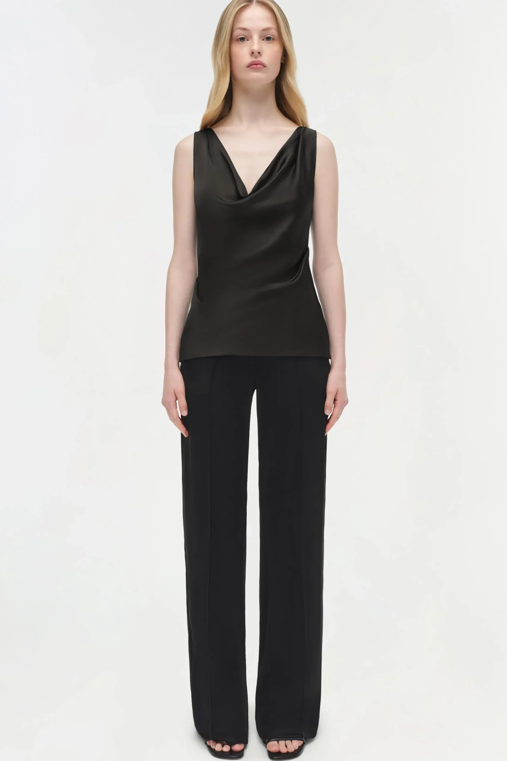 Women Simkhai Nubia Satin Top