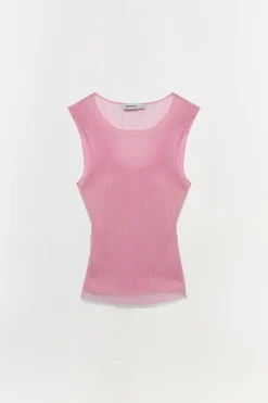 Women Simkhai Oakley Plisse Tank