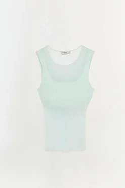 Women Simkhai Oakley Plisse Tank