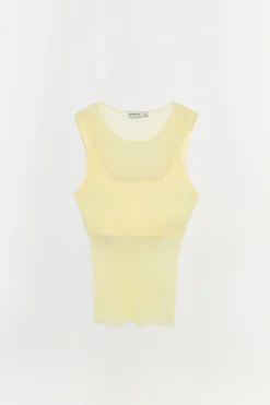Women Simkhai Oakley Plisse Tank