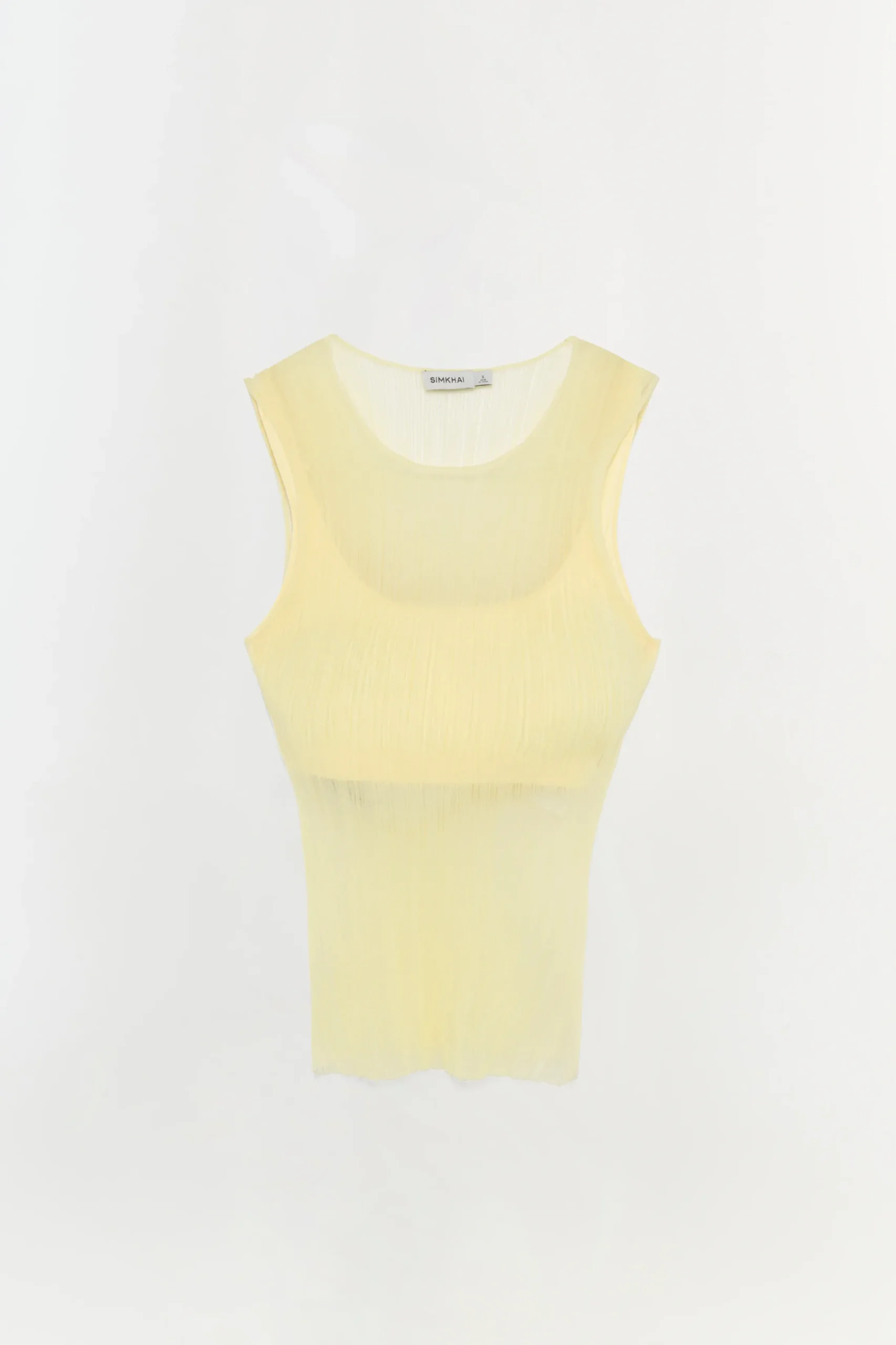 Women Simkhai Oakley Plisse Tank