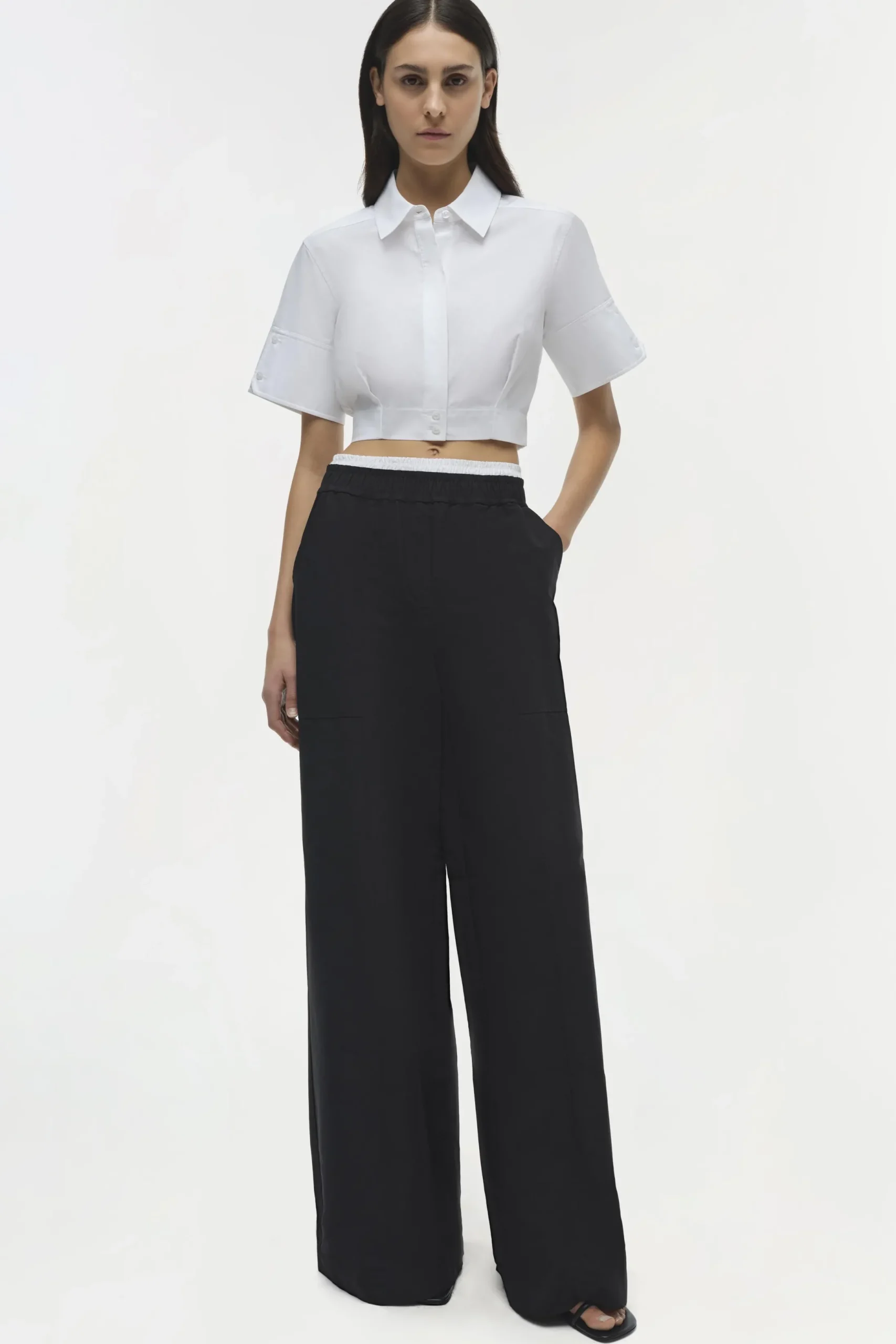 Women Simkhai Olly Double Waistband Pant