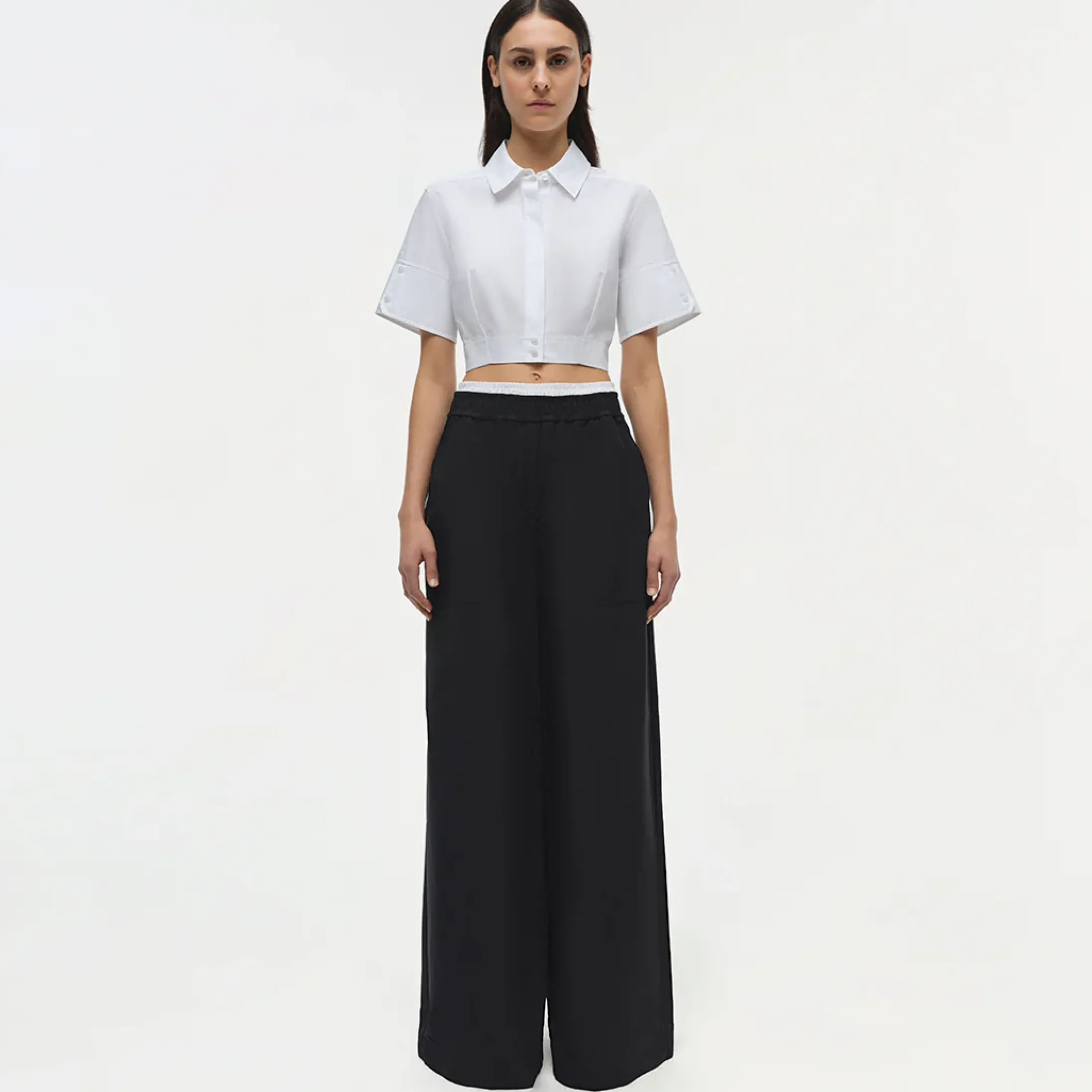 Women Simkhai Olly Double Waistband Pant