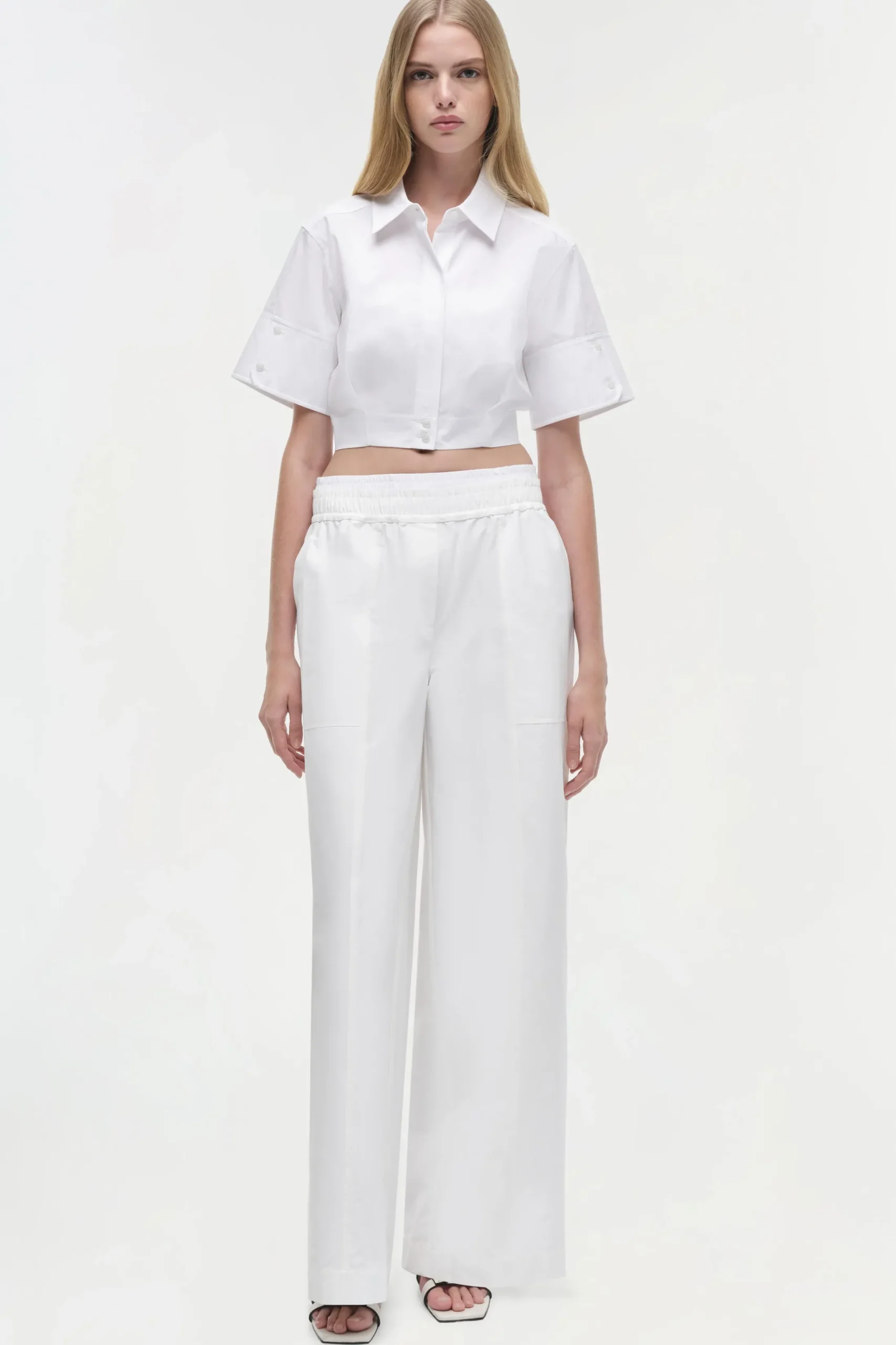Women Simkhai Olly Double Waistband Pant