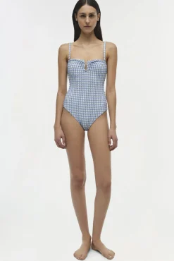 Women Simkhai Ottilie Strapless Swimsuit