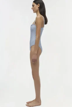 Women Simkhai Ottilie Strapless Swimsuit