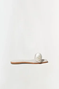 Simkhai Pearlized Ripple Sandal