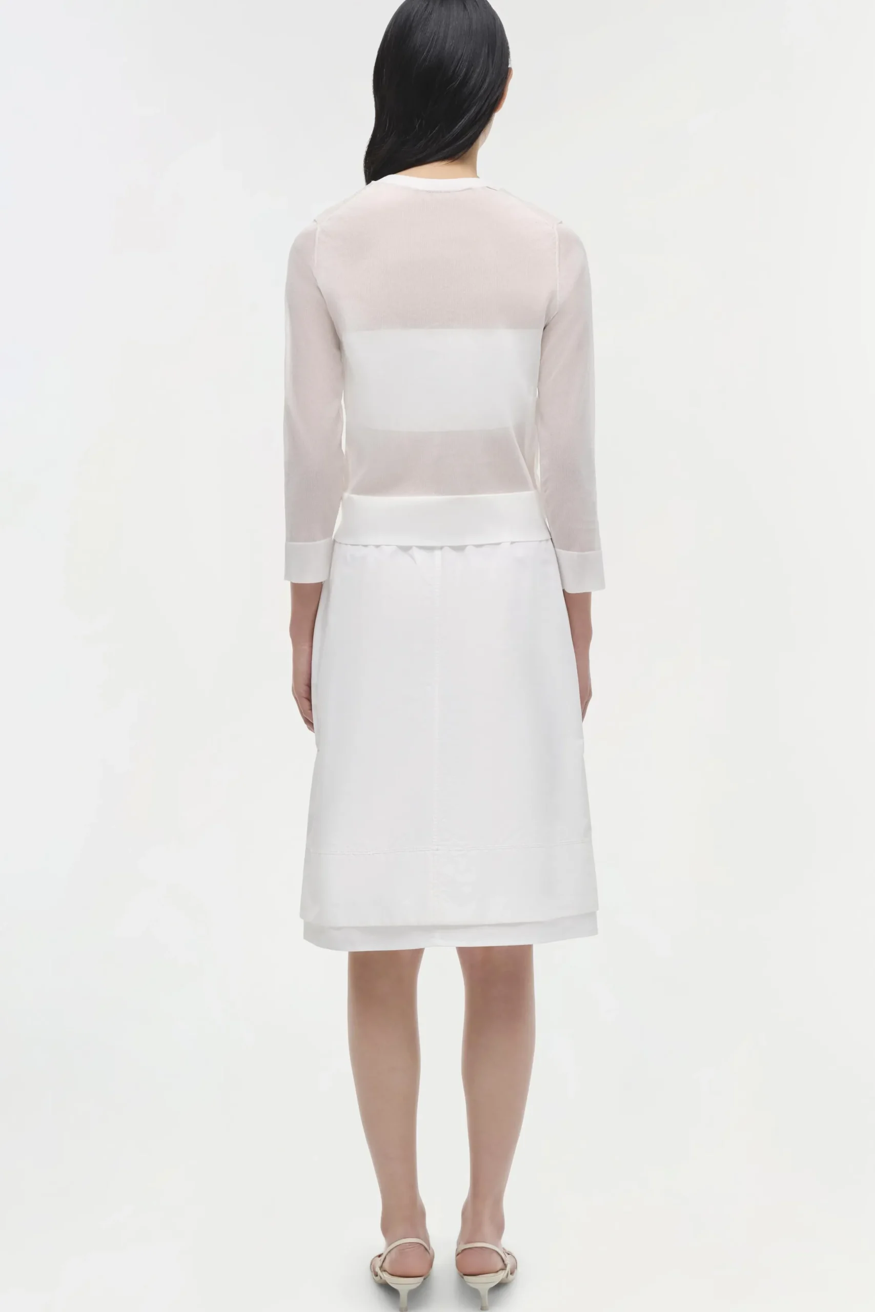 Women Simkhai Rachel Sheer Knit Cardigan