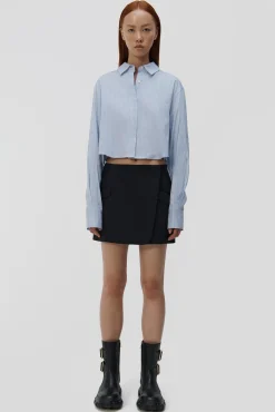 Women Simkhai Renata Cropped Shirt
